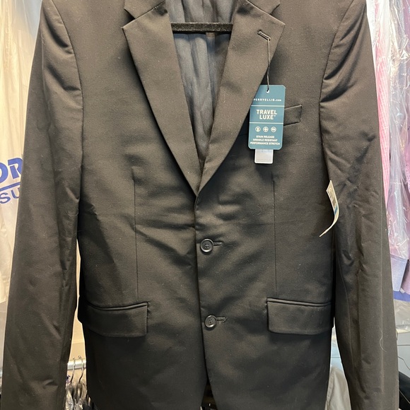 NEW w/ tags Perry Ellis Black Sport Coat Classic Single-Breasted